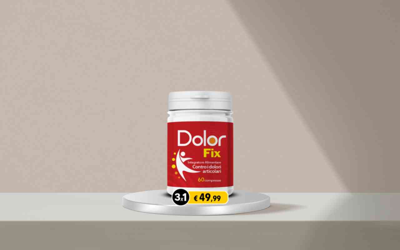 Scopri DolorFix: integratore naturale per dolori muscolari e recupero rapido