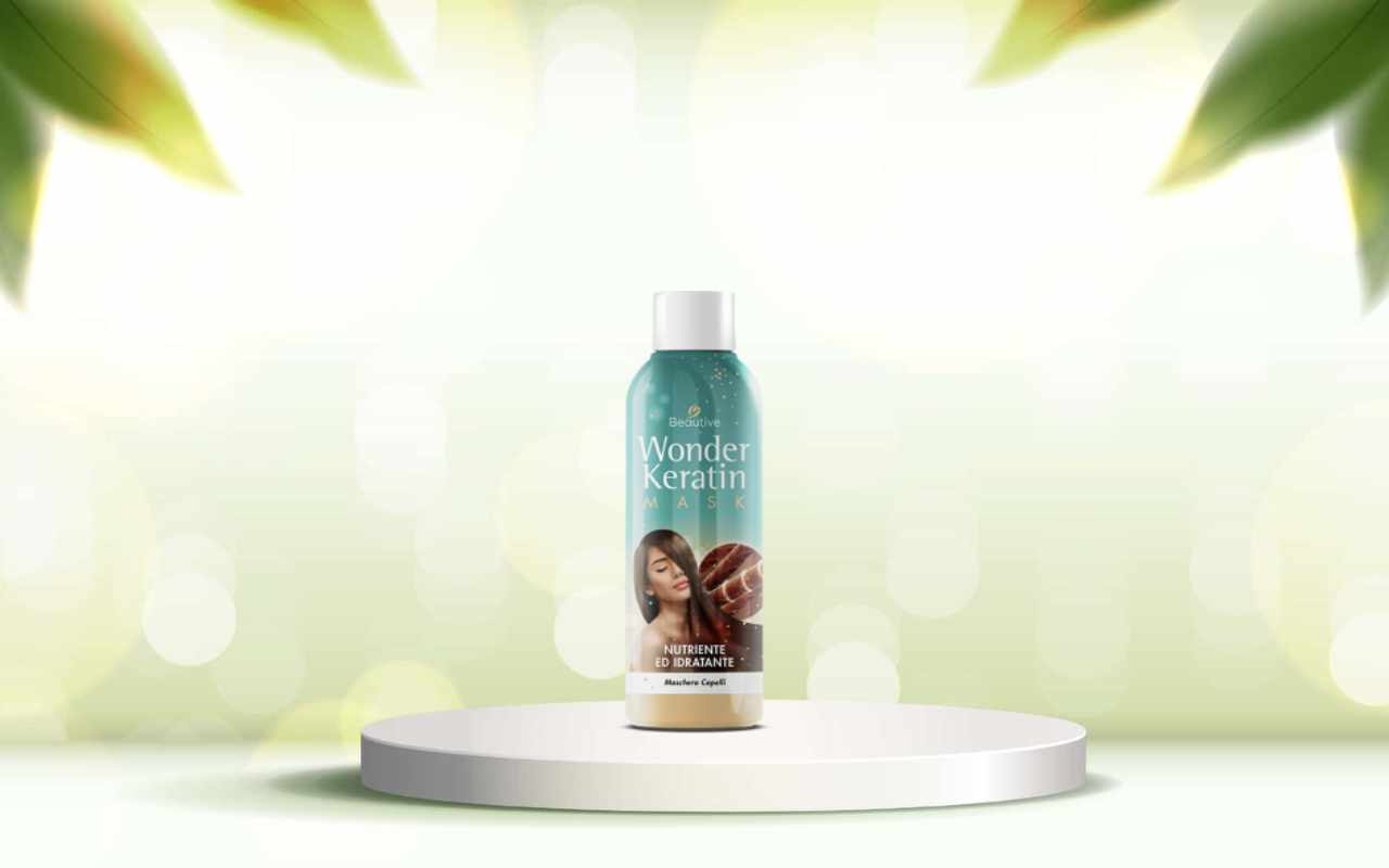 Scopri come nutrire e riparare i capelli secchi con Wonder Keratin Mask