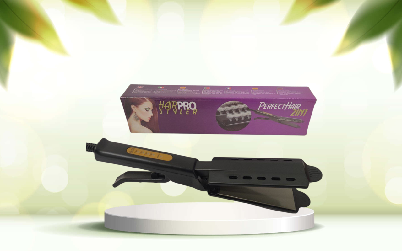 Scopri la piastra 2 in 1 Hair Pro Style: asciuga e liscia i tuoi capelli in pochi minuti
